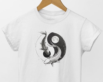 Spirit Oasis Moon Spirit T Shirt Ying Yang Fish T Shirt Avatar Shirt The Last Airbender Shirt, Airbender Shirt, Cartoon Series, ATLA Unisex