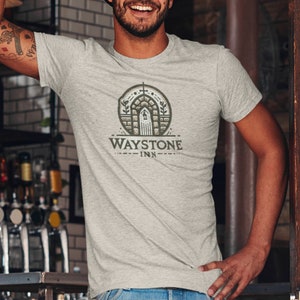 Waystone Inn T Shirt | KingKiller Chronicles | Kvothe | Tee for Name of the Wind / Wise Mans Fear Fans | Minimalistic Fantasy Merchandise
