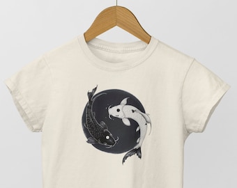 Spirit Oasis Moon Spirit T Shirt Ying Yang Fish T Shirt Avatar Shirt The Last Airbender Shirt, Airbender Shirt, Cartoon Series, ATLA Unisex