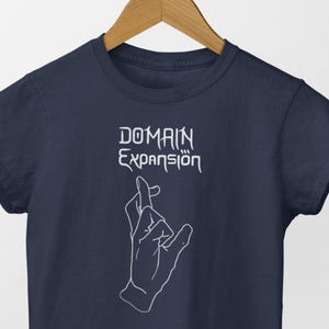 Domain Expansion T Shirt Jujutsu Kaisen Tee Manga Anime Shirt Minimalistic T shirt Unisex Satoru Gojo Shirt Yuji Itadori Gift for fan
