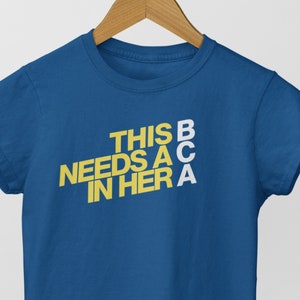 Brooklyn 99 Shirt This B need a C in her A T-shirt - Nine Nine Quote Tee - Amy Santiago Shirt Jake  - This Babe needs a Coconut in her Arms