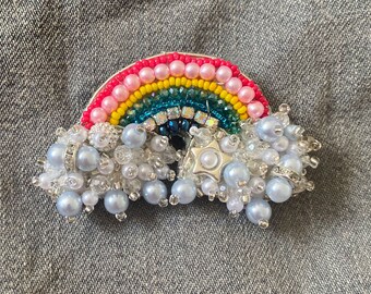 regenboog broche