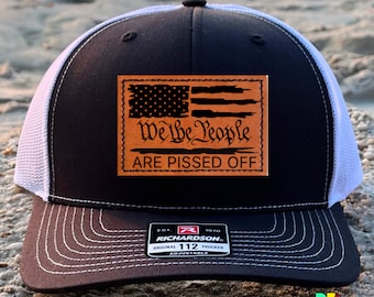 We The People Are Peed Off Flag - Trucker Snap Back Hat - Richardson 112 - 1776 Hoed - Amerikahoed - cadeau voor papa Hoed - cadeau opa