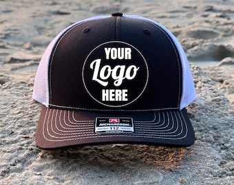 Custom Logo hat, Bulk Custom Hats, logo hats, business merch, Employee Hats, Small Business Hats, Snap Back Hat, Classic Trucker Style