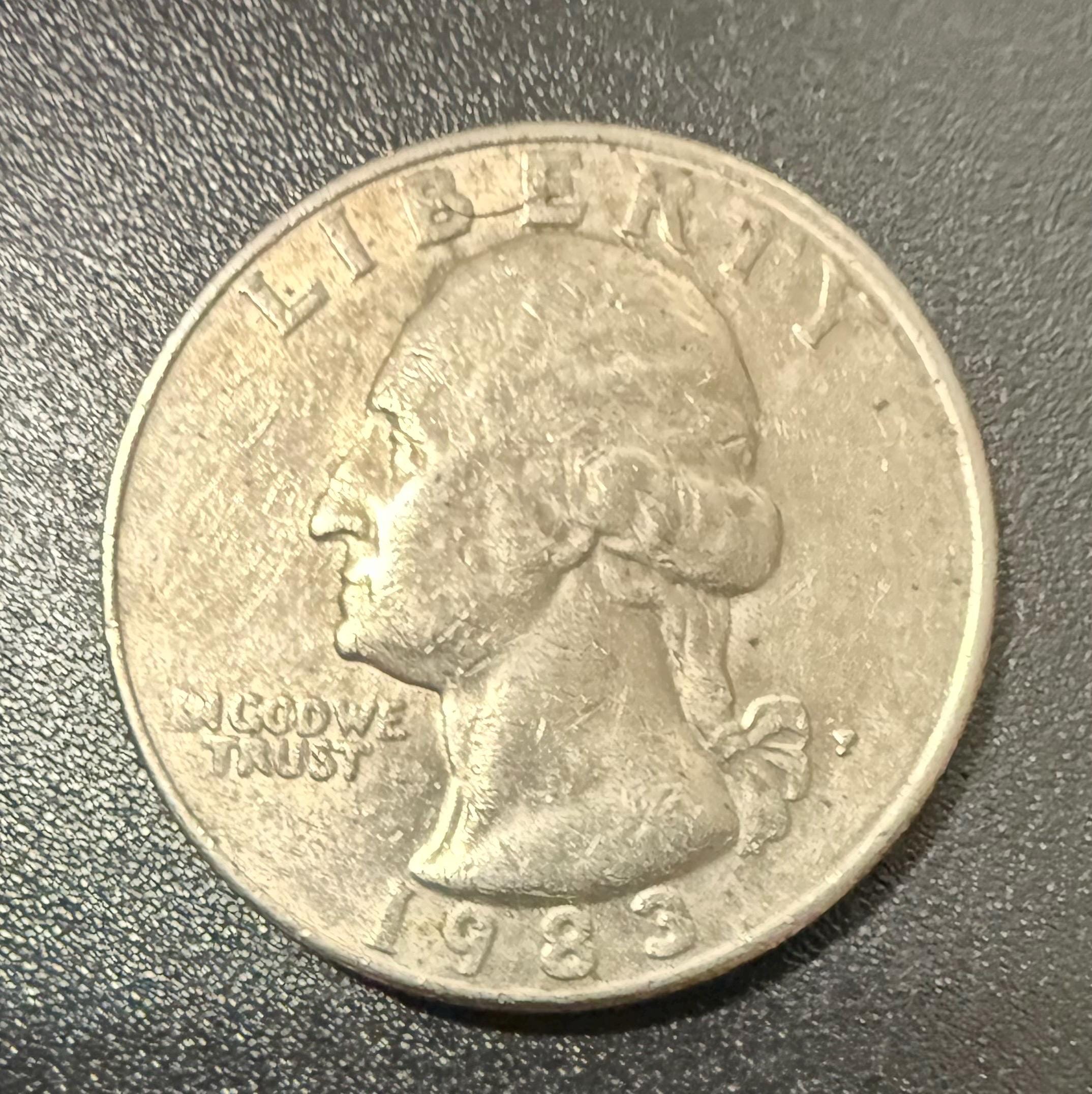 Quarter dollar 1983 - Etsy 日本