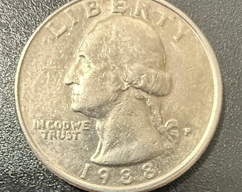 希少な1981年Dミントマークワシントンクォーター - 米国エラーコイン