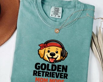 Golden Retriever Mom Mode PNG - Golden Retriever Liebhaber png Hund Mama Humor Haustier Liebhaber Clipart (digitaler Download)