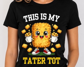 Tater Tot Tank PNG: Lustiger Tater Tot Tuesday, PNG-Clipart für Food- und Snack-Liebhaber (Digitaler Download)