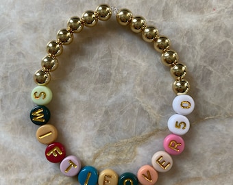 Swiftie Over 50 Bracelet