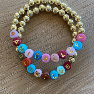 Radical Left Scum Club Double Bracelet