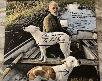 Goodfellas Movie Poster / Photo Autographed by young Henry Hill -Tommy's Mother's DOG PAINTING -Best mobster Film ever!