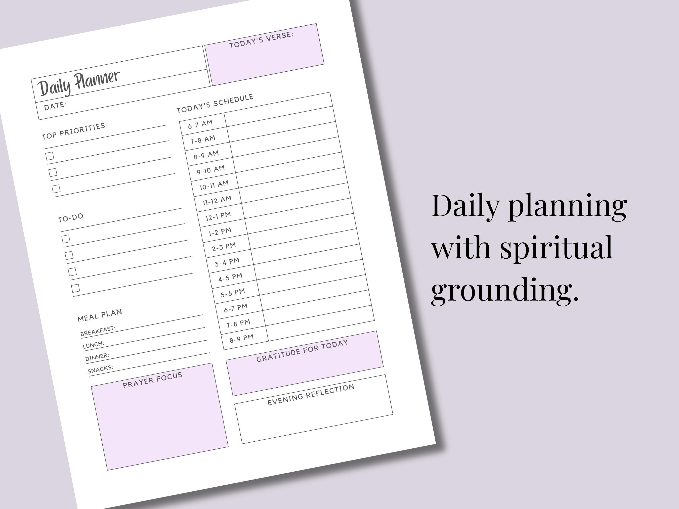Christian Life Planner
