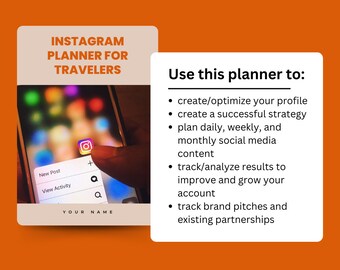 Instagram-planerare för resenärer