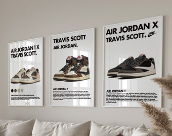 HypeBeast Printable Wall Art, Hypebeast Sneaker Poster Set of 3, Hypebeast Shoe poster, Sneaker Prints Set, Sneakerhead Decor