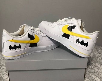 Custom Hand Painted Batman Airforce 1