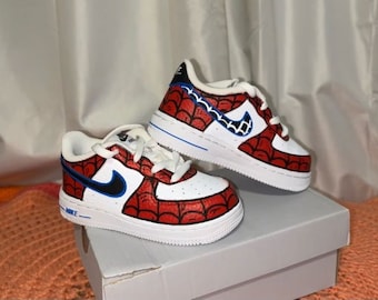 Custom Hand Painted Spider-Man Airforce 1