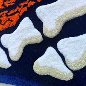 BRONCOS Skeleton Style Rug - Etsy