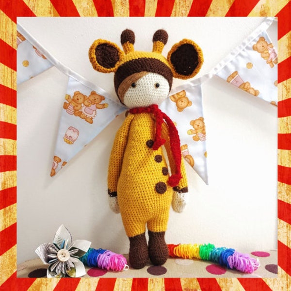 La-ly-la-la, Lalylala doll, Baby giraffe, 37cm