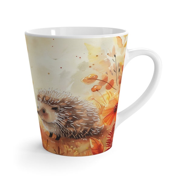 Hedgehog - Cute Animal Coffee Mug - Tea Mugs Gift - Unique Latte Cup - Amazing Design