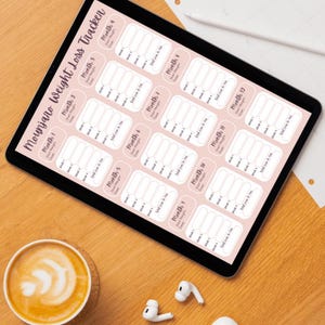 GLP-1 Weight Loss Tracker | 12-Month Weekly Injection Log | Printable Weight Loss Journal for GLP1 Medications | Digital PDF Download
