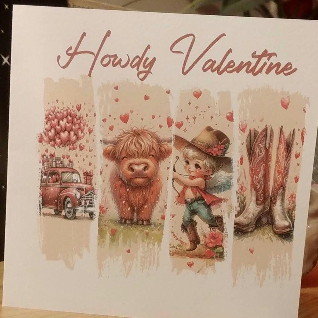 Handmade Valentine Card - Etsy