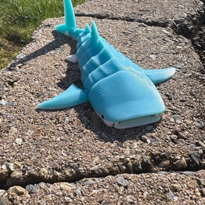 Articulated Whale Shark – Poseable Sea Creature | Realistic Ocean Model, Unique Gift for Shark Lovers