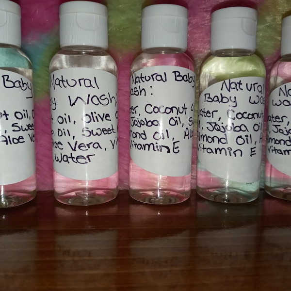 All Natural Baby Body Wash
