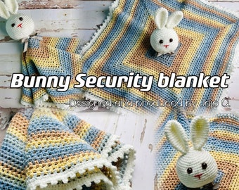 Bunny Security Blanket crochet pattern