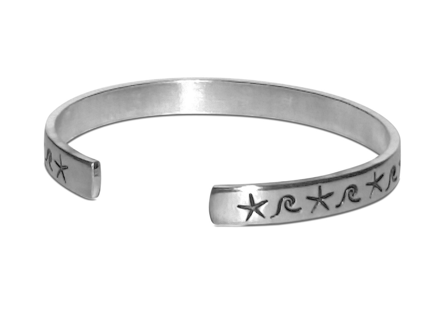 Cuff Bracelet Custom Aluminum Cuff Bracelets for Women Etsy