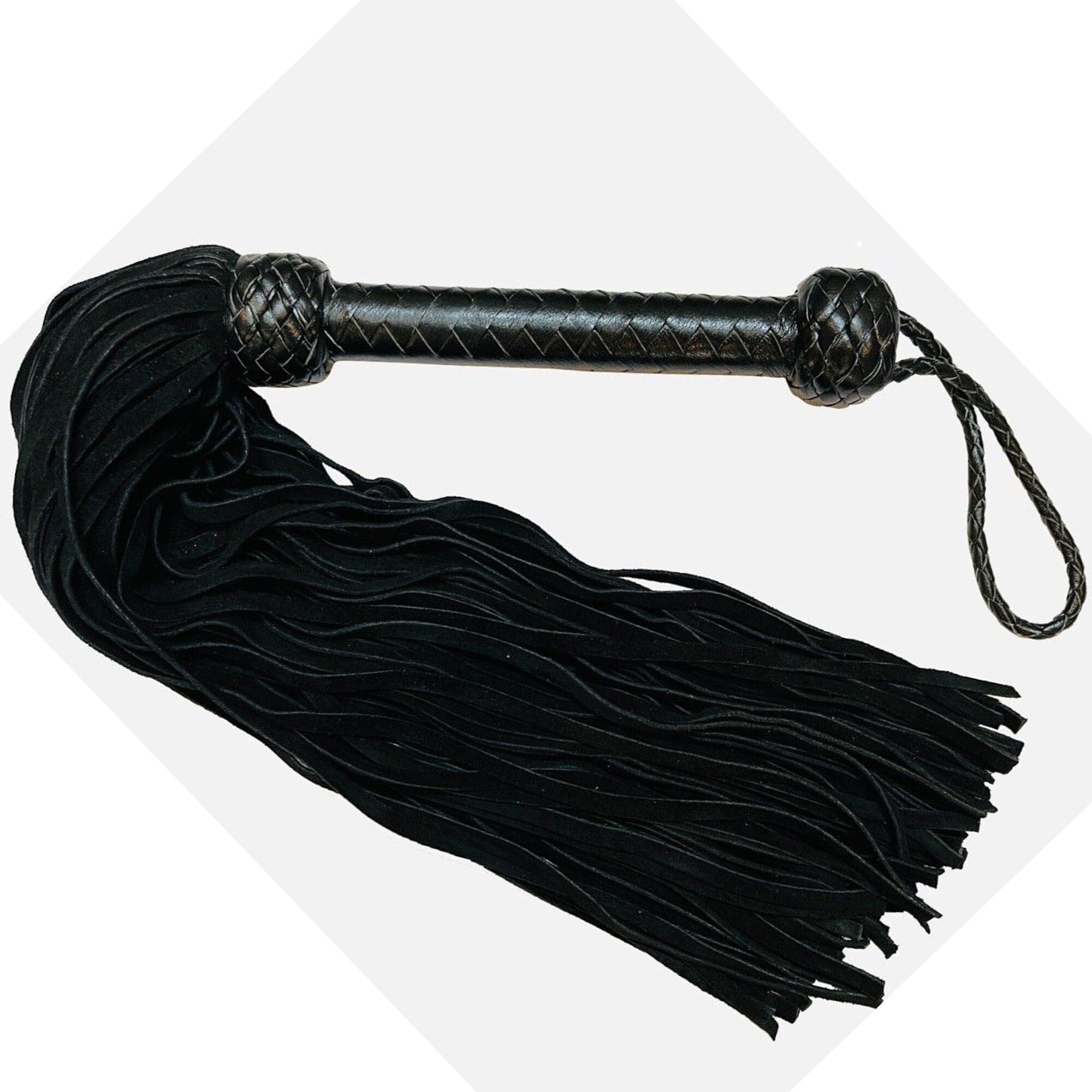 BULL HIDE LEATHER Flogger 25 Tails Heavy Duty Real and Véritable Leather Flogger EUR 36,41 - FR