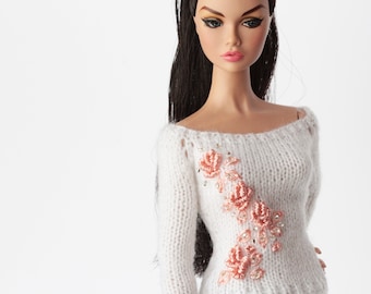 Outfitе sweater for Poppy Parker, Fashion royalty, NuFace, Mizi doll