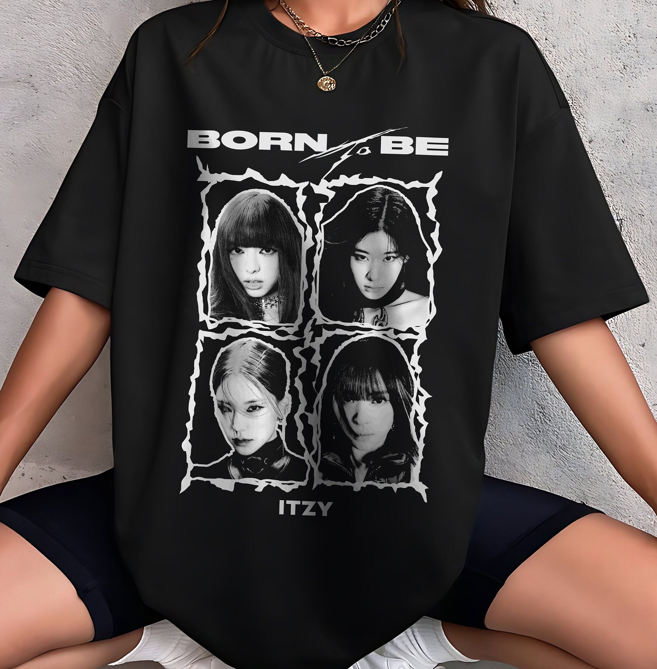 ITZY サイン入り tシャツ born to be ライブ イッジ 【公式通販】