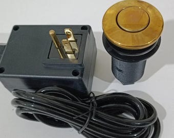 Unlacquered brass switch button kit
