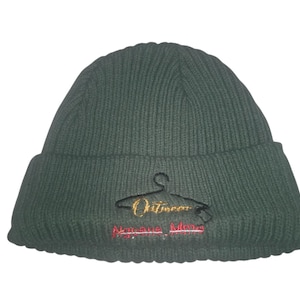 Custom Leather Patch Beanie | Logo Winter Hat, Customized Knit Cap, Unisex Warm Beanie, Company Logo Gifts, Bulk Custom Hats