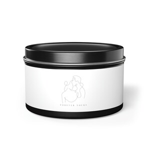 Forever Yours Scented Candle: Coconut Soy Wax Tin Candle