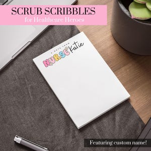 Custom Floral Post-it® Notes for Nurses with Bright Patterns