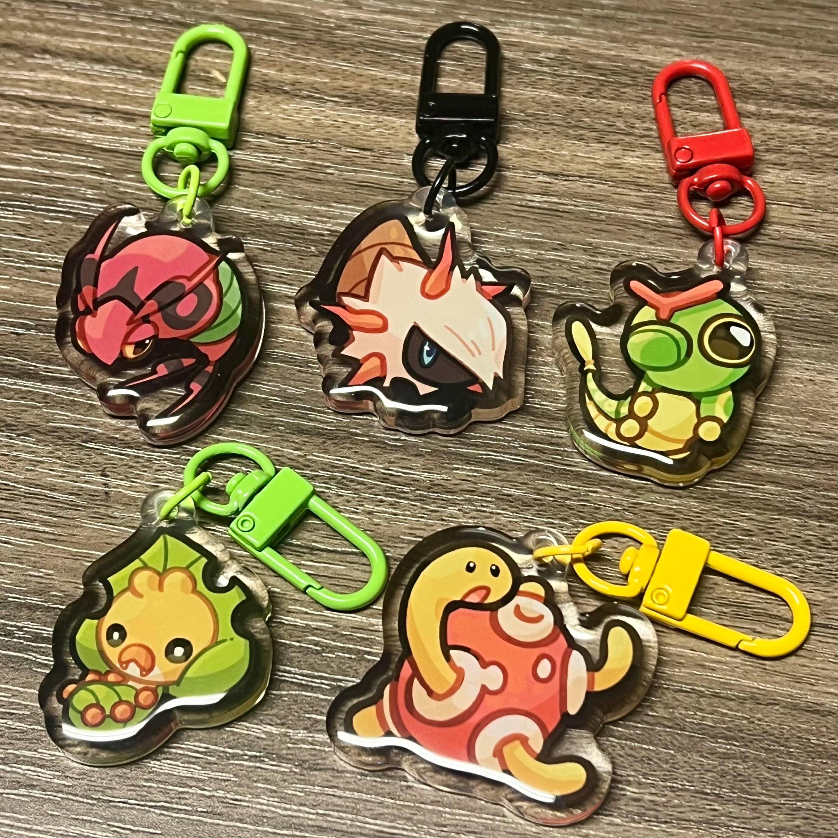 Monster Bugs Keychains - Etsy