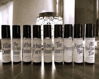 Season of the Witch Fragrance Collection - THREE NEW SCENTS! 10 ml witchy rollerball perfume oils