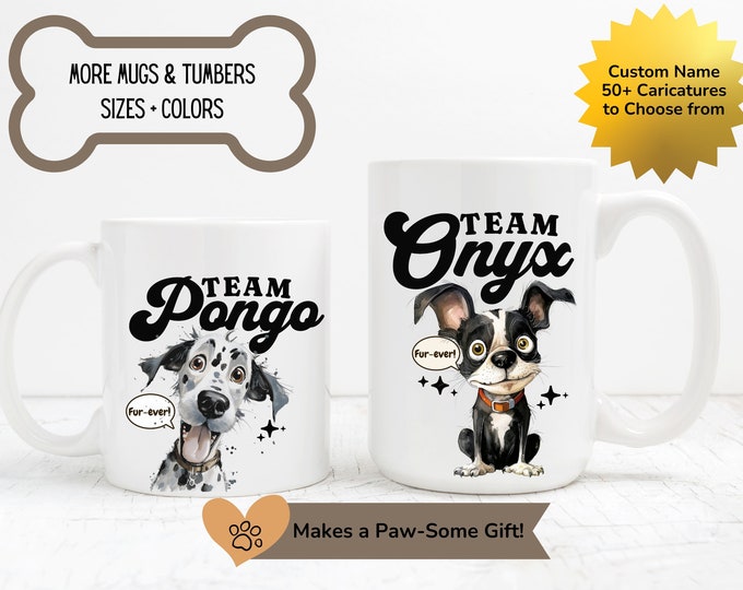 Custom Dog Drinkware: Personalized Mugs, Tumblers & Wine Glasses for Dog Lovers