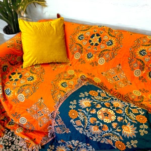 Orange Green Blanket -  Australia