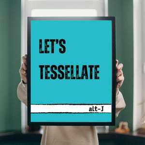 Let's Tessellate, alt-J, El día del chacal, Eddie Redmayne. Varios tamaños. Envío gratuito. Póster o impresión enmarcada