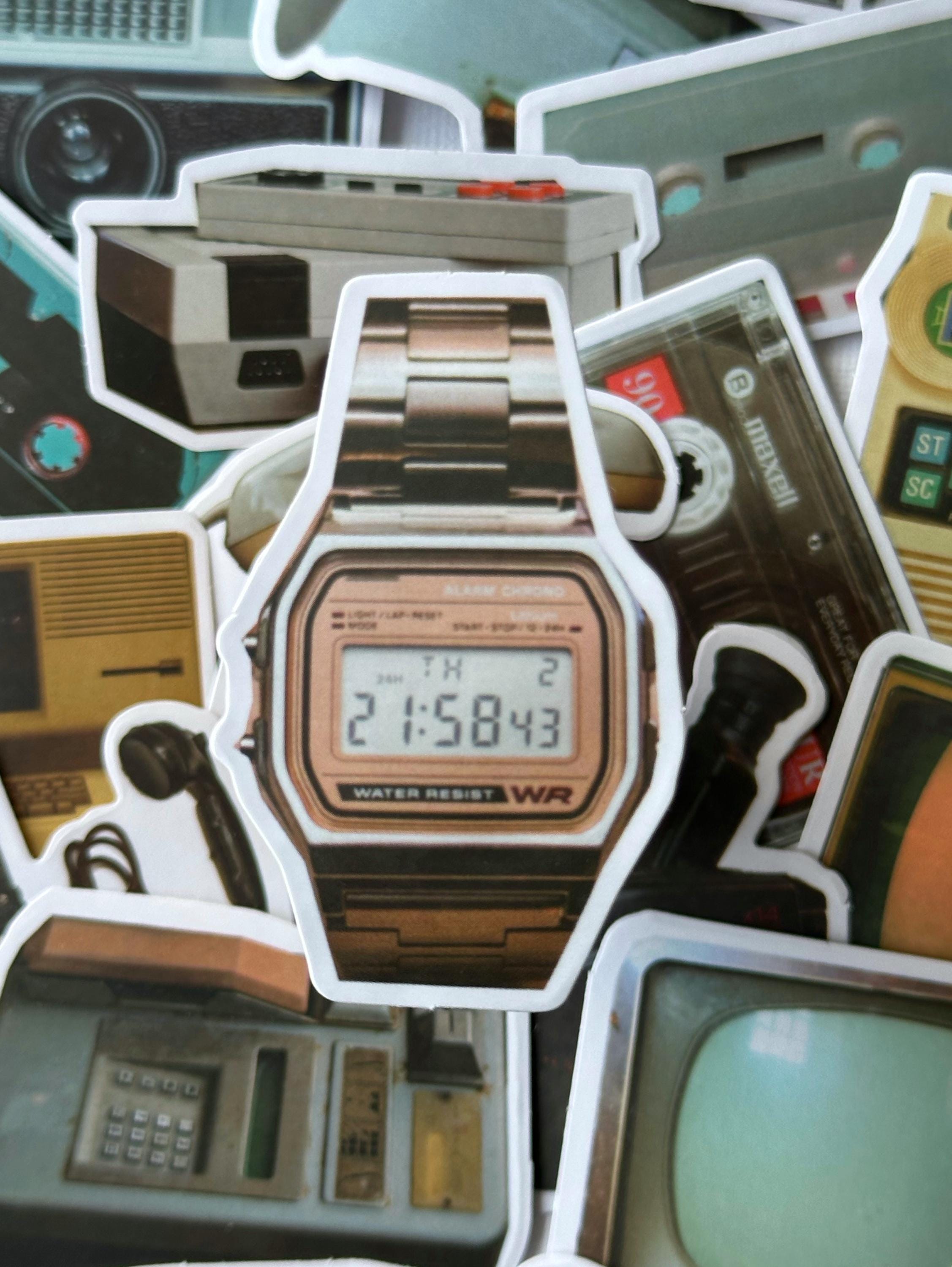 Retro Tech Vinyl Sticker Pack: Y2K Vintage Technology Decals - Etsy