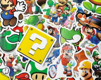 マリオカートステッカー、スーパーマリオブラザーズステッカー