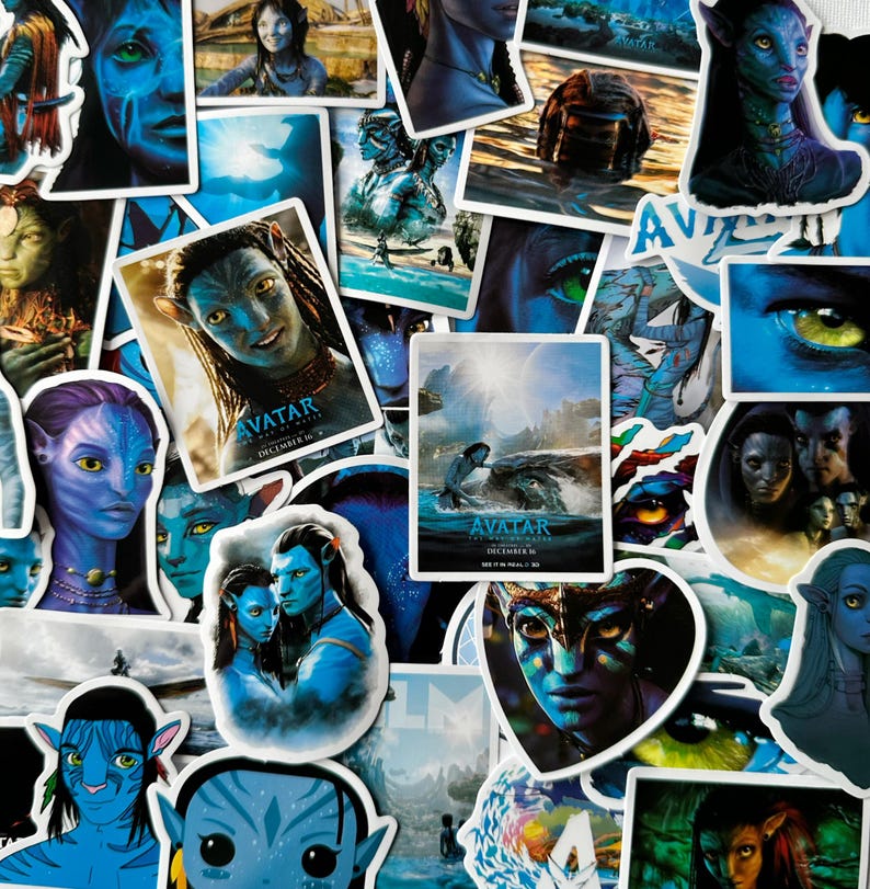 Interface Avatar Sticker Avatar Vinyl Character Stickers, Movie Surprise Pack - Etsy