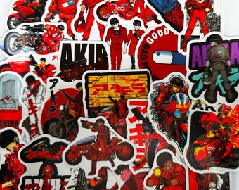 AKIRA GENGA原画展　手提　ギャルソン バック　3Dステッカー　セット il_340x270.6606596095_ra24.jpg