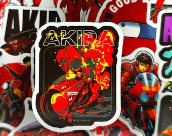 AKIRA サイバーパンクステッカー：日本のアニメ・マンガステッカー