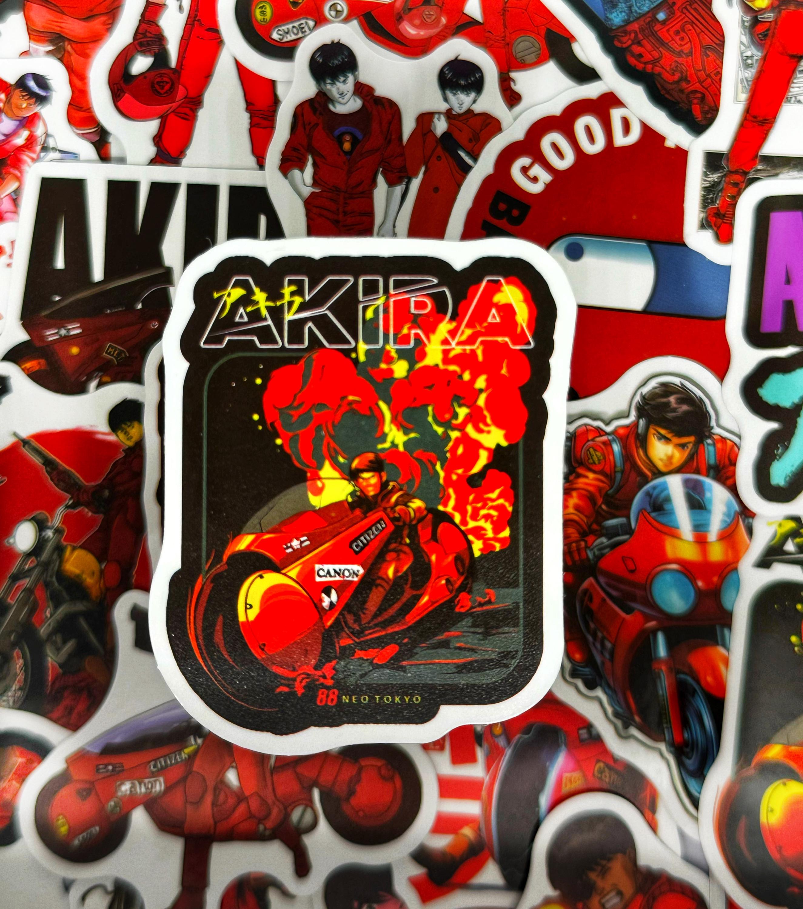 AKIRA サイバーパンクステッカー：日本のアニメ・マンガステッカー