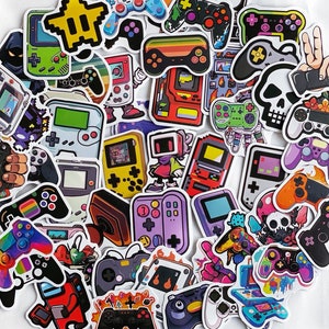 Gamer Sticker Pack Gamer Gift Laptop Stickers Waterproof Stickers Decals image 1