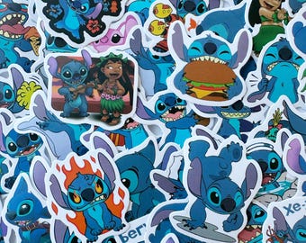 Lilo & Stitch Stickers | Kawaii Vinyl Decal Surprise Pack
