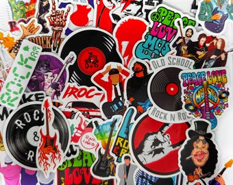 80年代ロックバンドステッカーセット - Etsy 日本
